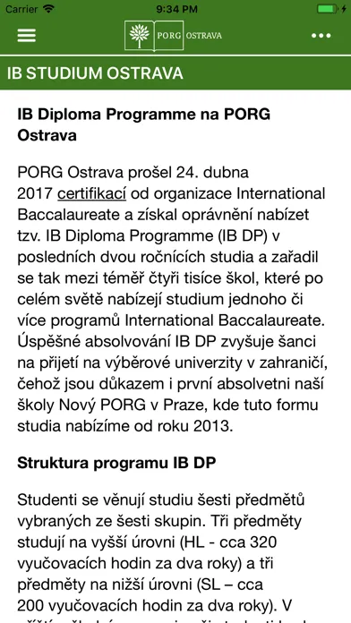 Capturas de pantalla de PORG Ostrava