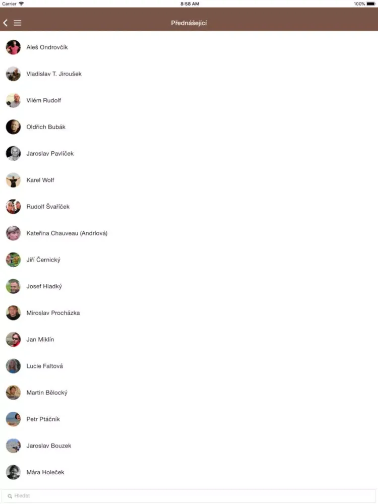 Tangkapan skrin Festival Kolem světa iPad 