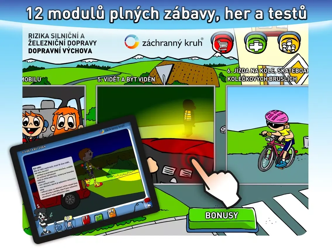 صور Dopravní výchova FREE pro děti iPad 