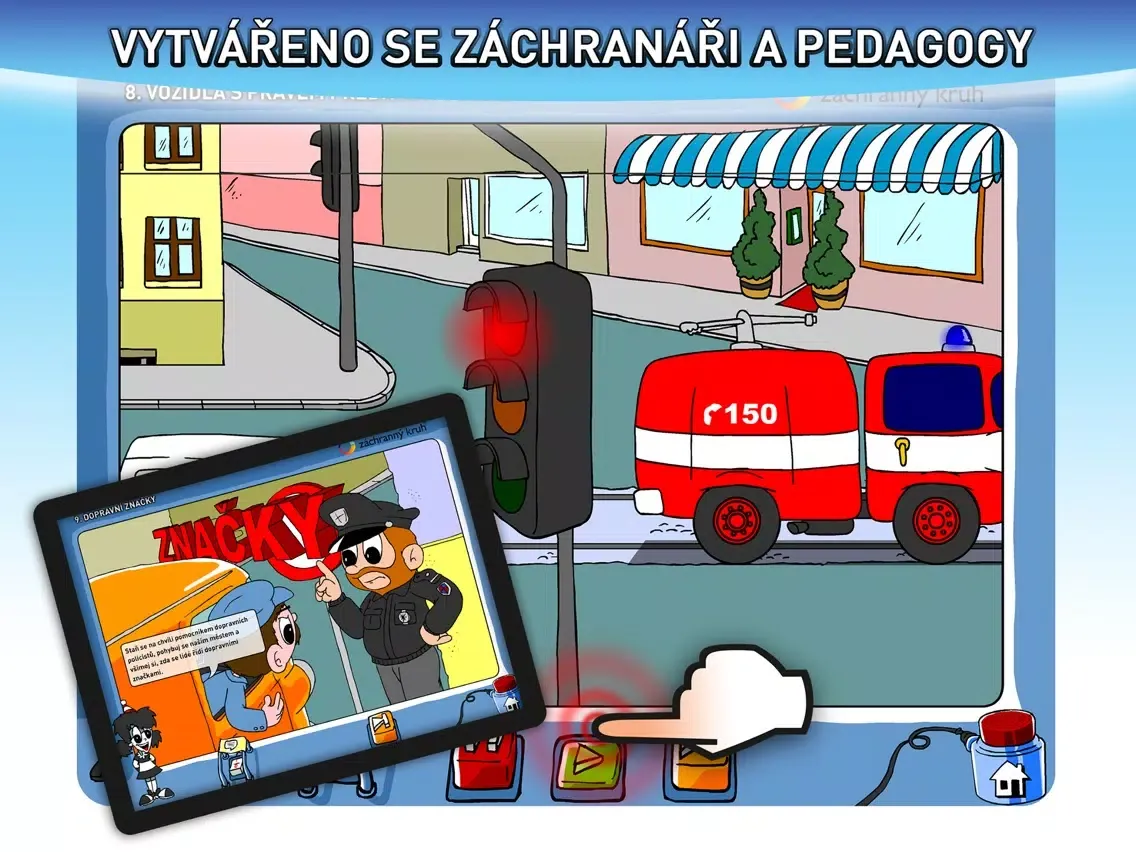 صور Dopravní výchova FREE pro děti iPad 