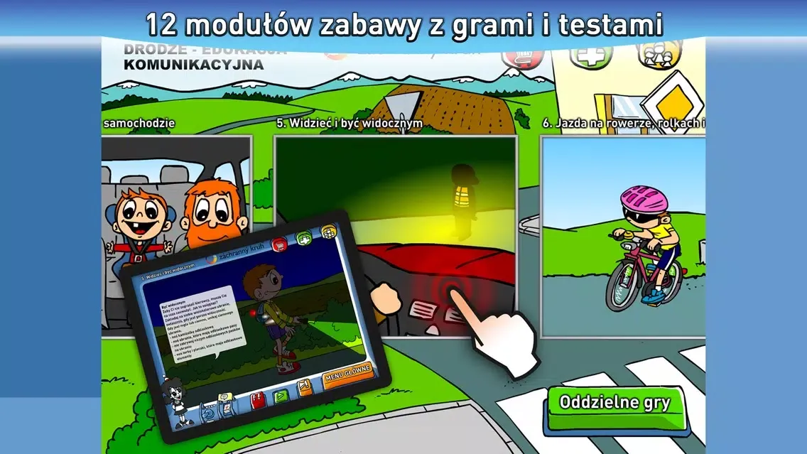 Captures d'écran de Przygoda na drodze - edukacja komunikacyjna