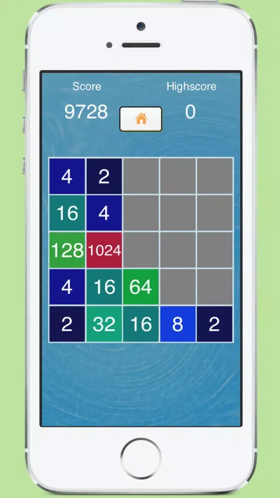 Ảnh chụp màn hình của 2048 5x5 - redesigned