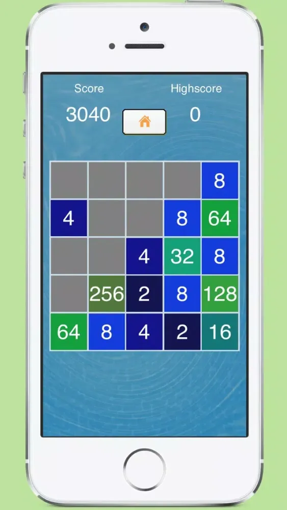 Ảnh chụp màn hình của 2048 5x5 - redesigned
