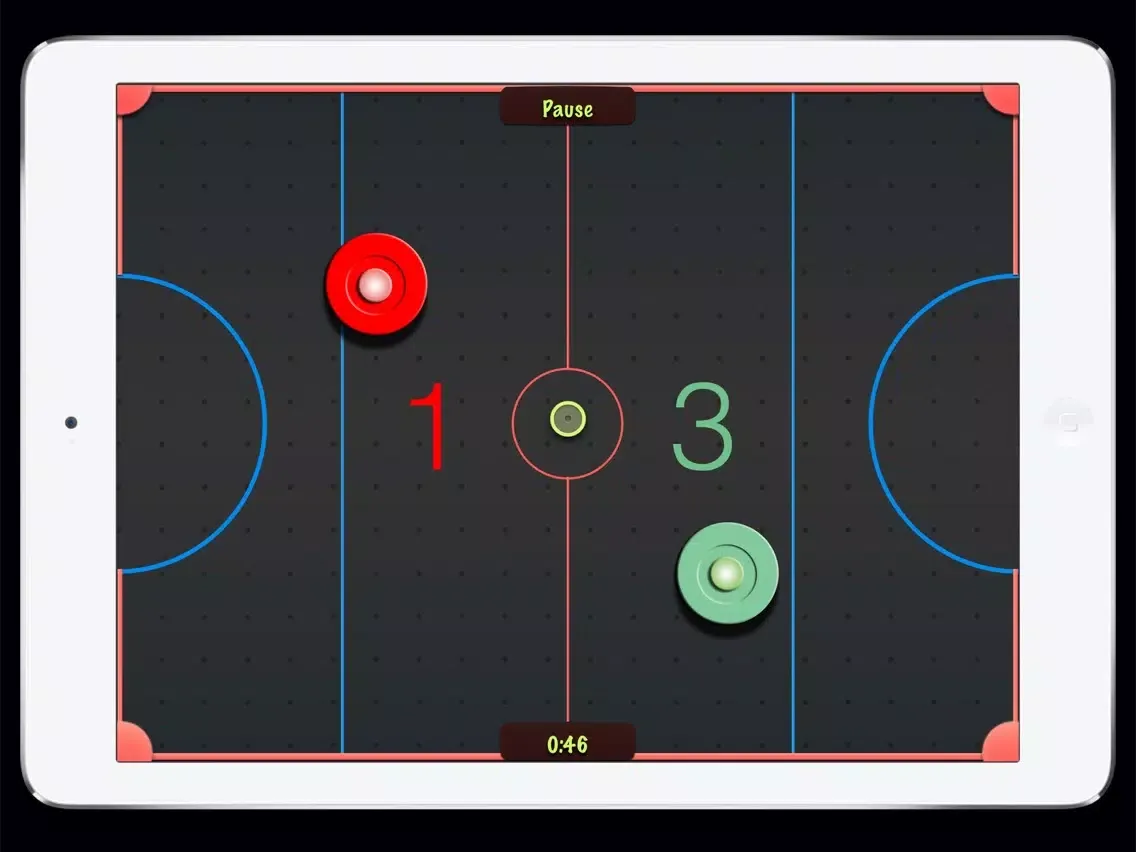 Air Hockey - Black magic iPad  スクリーンショット