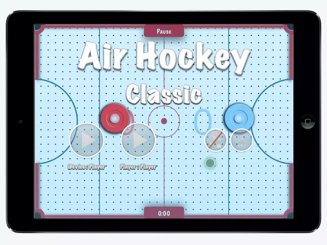 Captures d'écran de Air Hockey - Classic Style iPad 