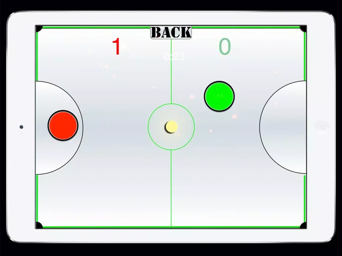 Air Hockey - Flat with Obstacles iPad  स्क्रीनशॉट