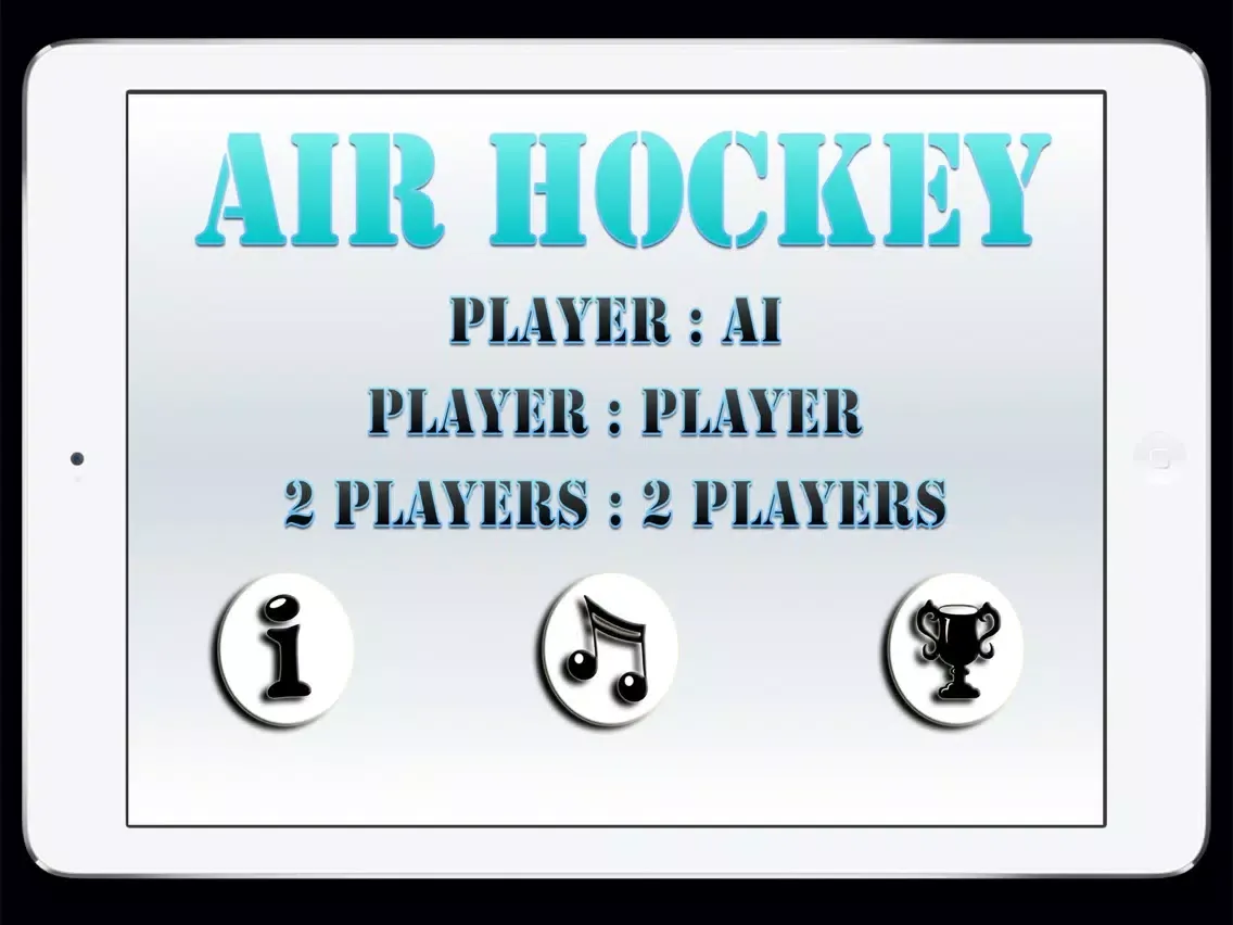 Air Hockey - Flat with Obstacles iPad  स्क्रीनशॉट