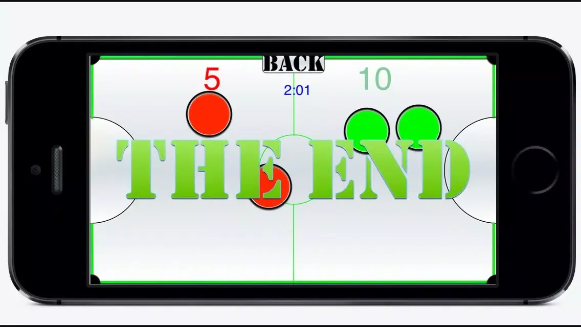 Air Hockey - Flat with Obstacles स्क्रीनशॉट