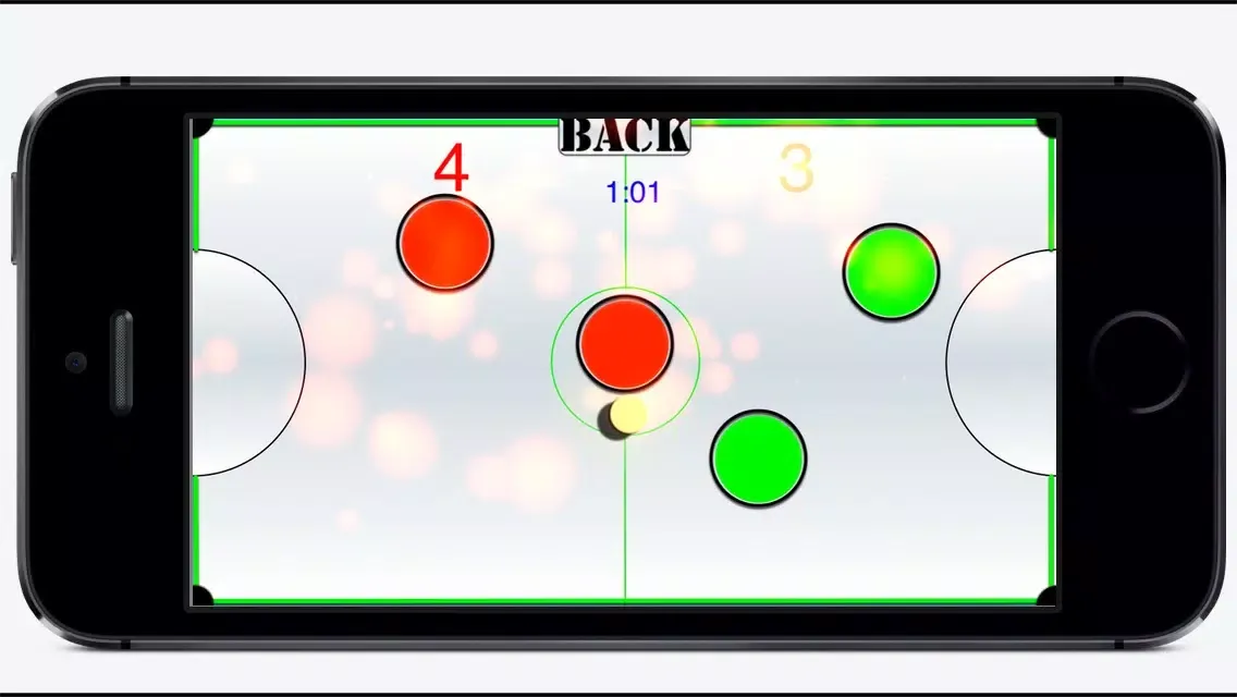 Air Hockey - Flat with Obstacles स्क्रीनशॉट