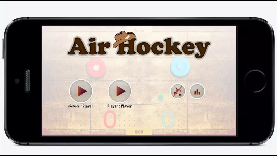 Air Hockey - Western スクリーンショット