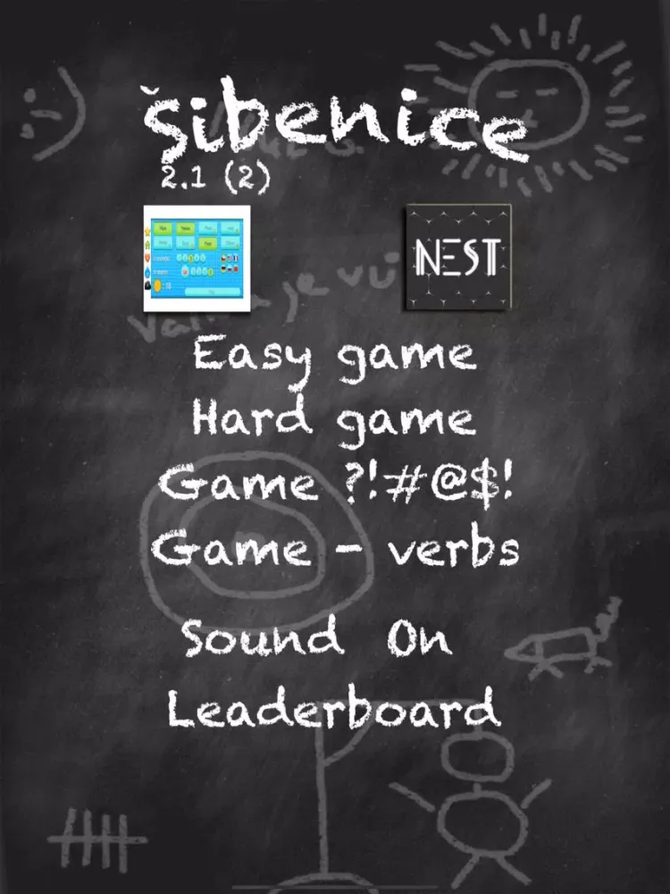Chalk Hangman The Game iPad  سکرین شاٹس