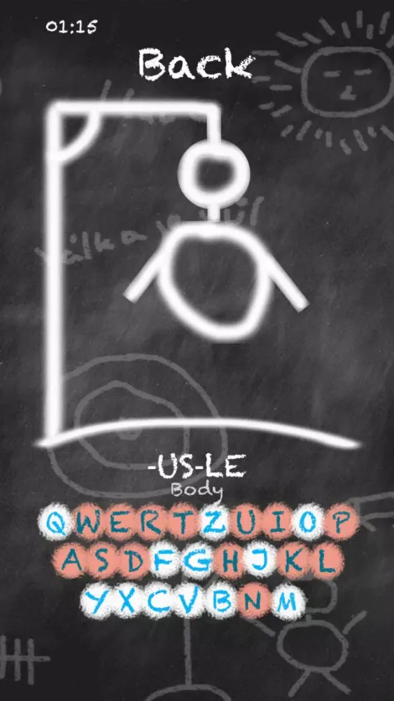 Chalk Hangman The Game سکرین شاٹس