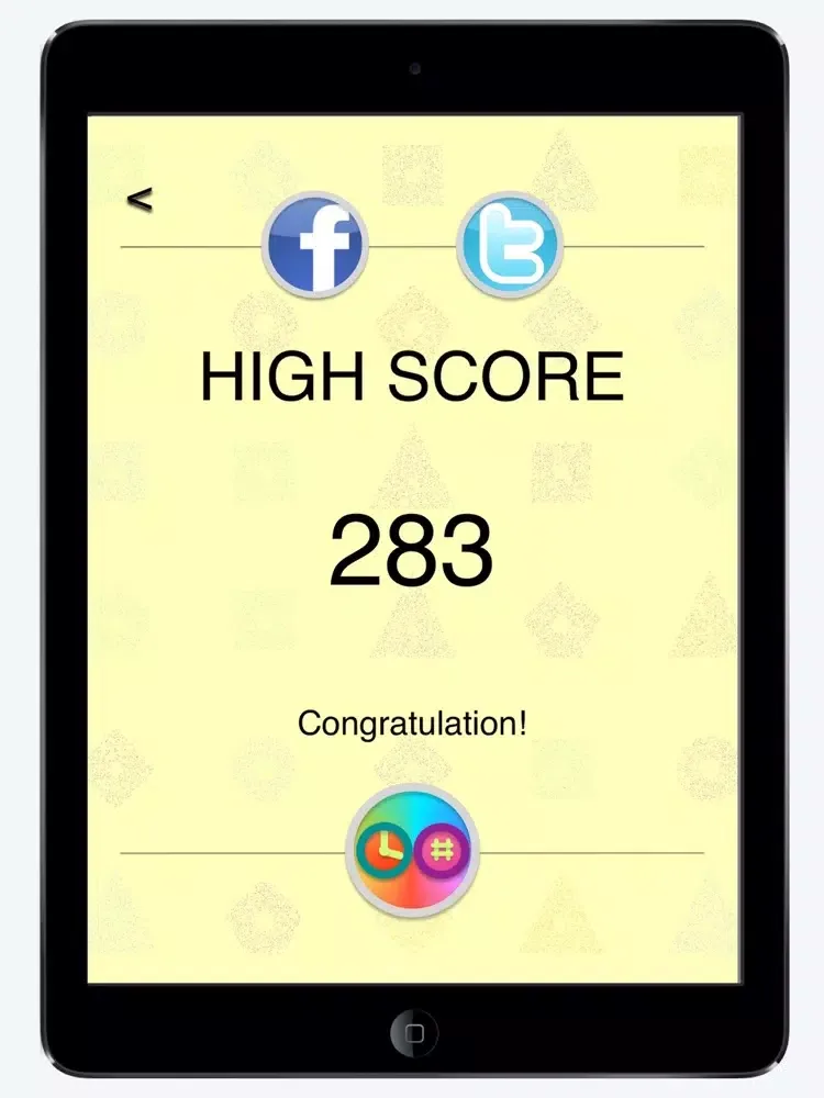 Shapes the game iPad  Screenshots