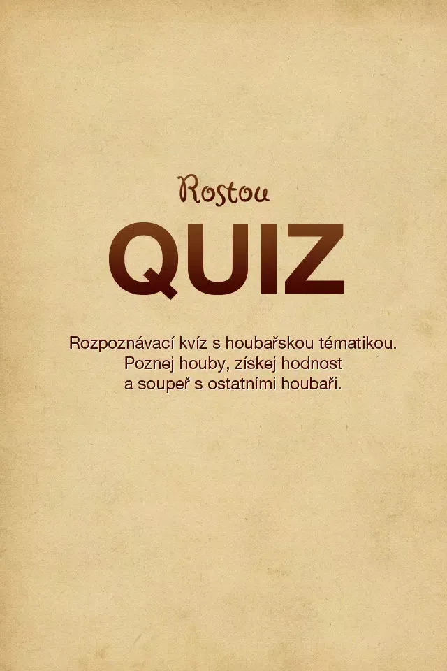 Rostou QUIZ Screenshots