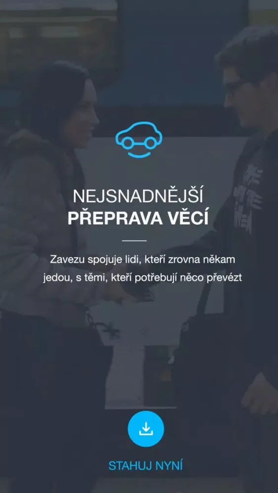 Screenshot di Zavezu - Spolujízda pro věci
