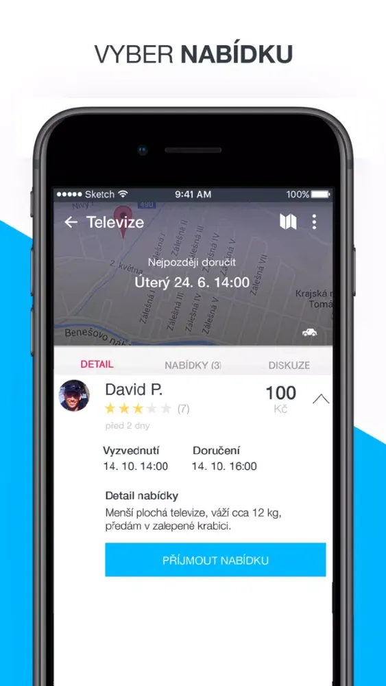 Screenshot di Zavezu - Spolujízda pro věci