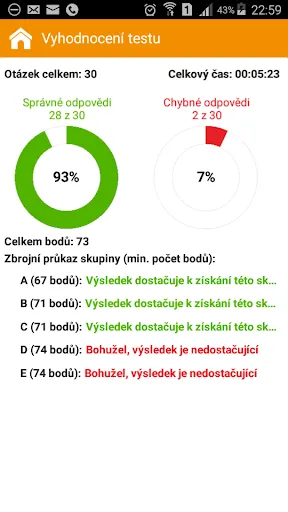 Zbrojní průkaz - testy应用截图