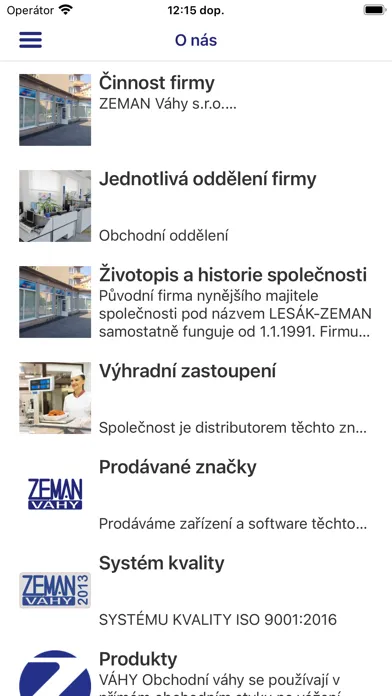 ZEMAN Váhy应用截图