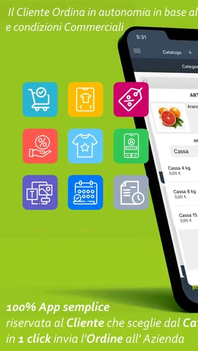 EasyOrder Ordini Clienti B2B Screenshots