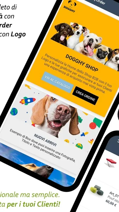 EasyOrder Ordini Clienti B2B Screenshots