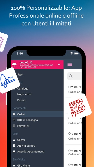 OneOrder Raccolta Ordini স্ক্রিনশট