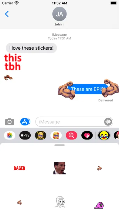 Discord Stickers應用截圖