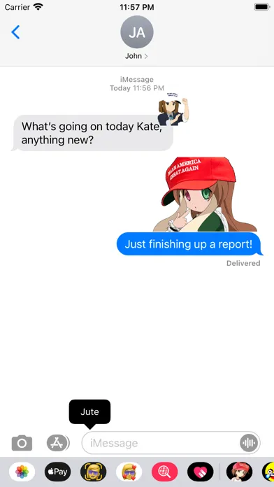 Tangkapan skrin Make Anime Great Again