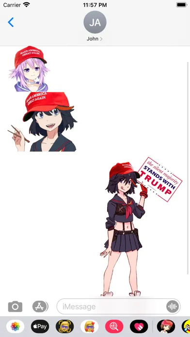 Tangkapan skrin Make Anime Great Again