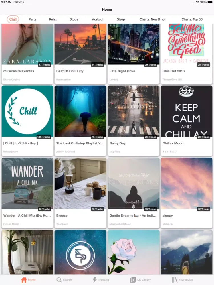 Tangkapan skrin Music Player - Music Tube Play iPad 