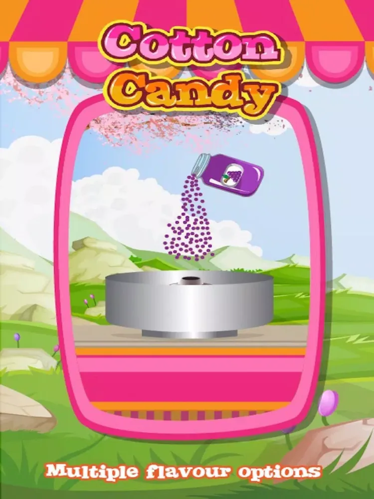 ภาพหน้าจอของ Cotton Candy Maker - Kids Cooking Games for Free iPad 