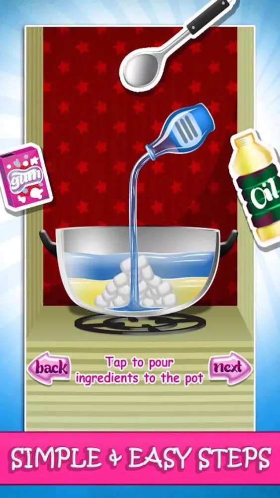 ภาพหน้าจอของ Cotton Candy Maker - Kids Cooking Games for Free