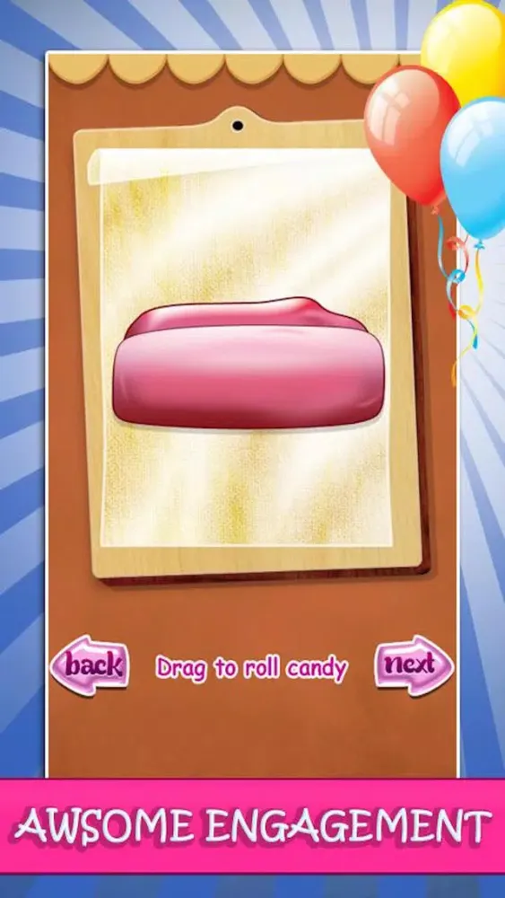 ภาพหน้าจอของ Cotton Candy Maker - Kids Cooking Games for Free