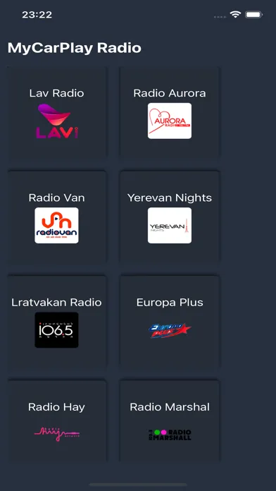 MyCarPlay Radio應用截圖