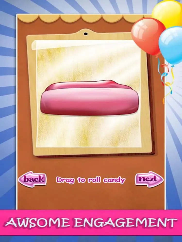 Candy Cooking & Baking Doh Games for Girls iPad  Screenshots