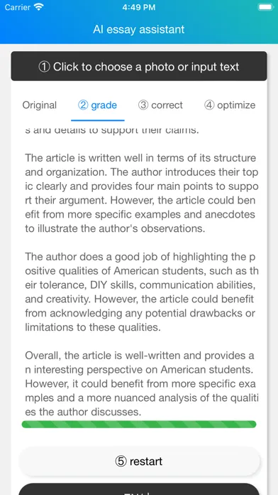 AI Essay Optimization-Revision スクリーンショット
