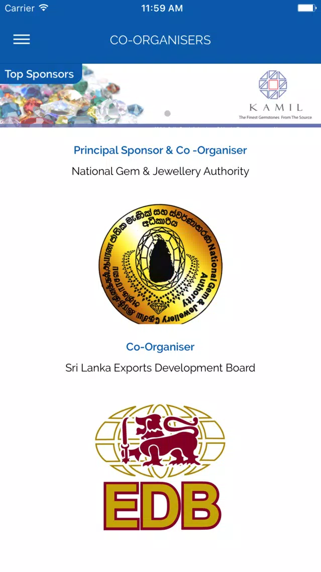 Screenshot di Facets SriLanka