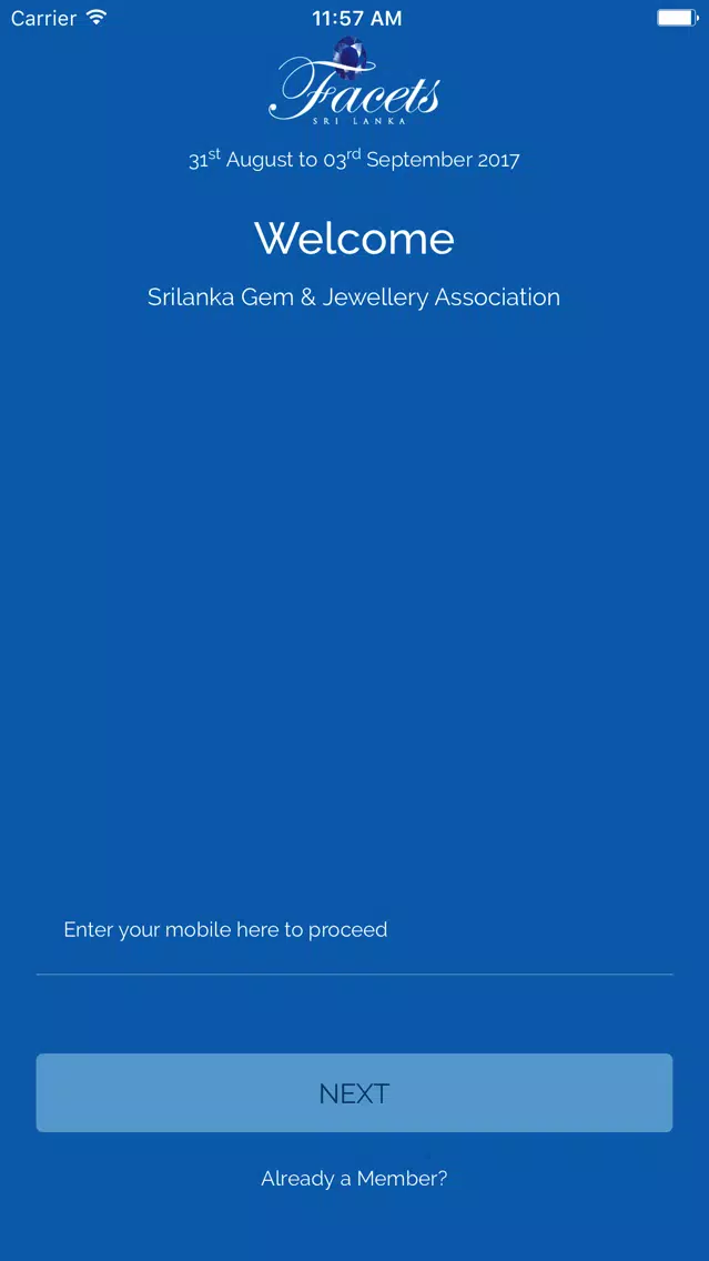 Screenshot di Facets SriLanka