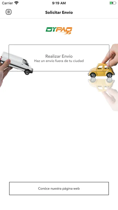 Zrzuty ekranu Dypaq Express