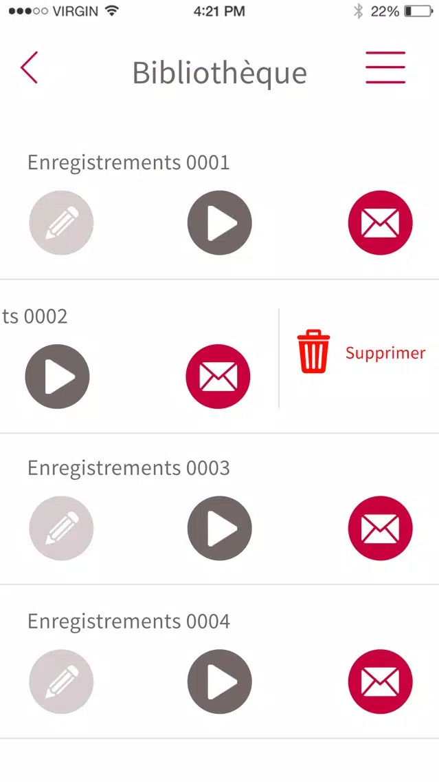 Captures d'écran de Dactypro