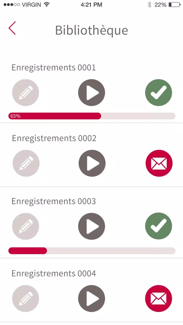 Captures d'écran de Dactypro