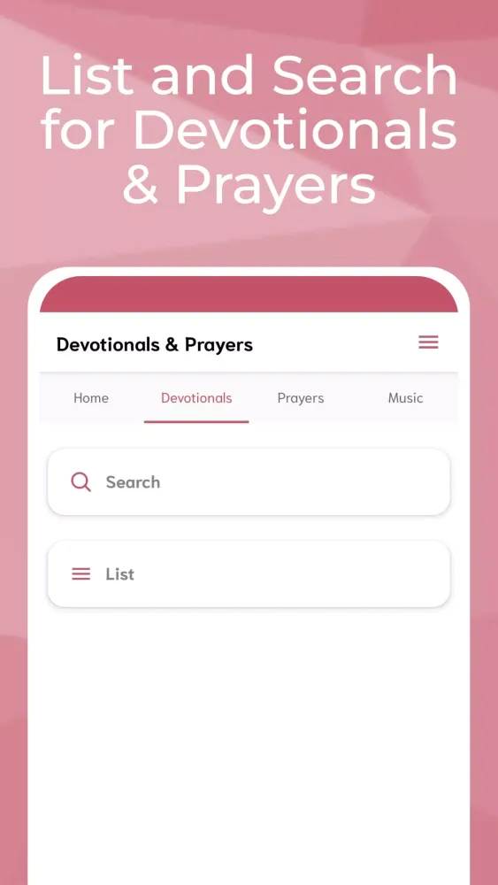 Screenshot di Daily Devotionals & Prayers