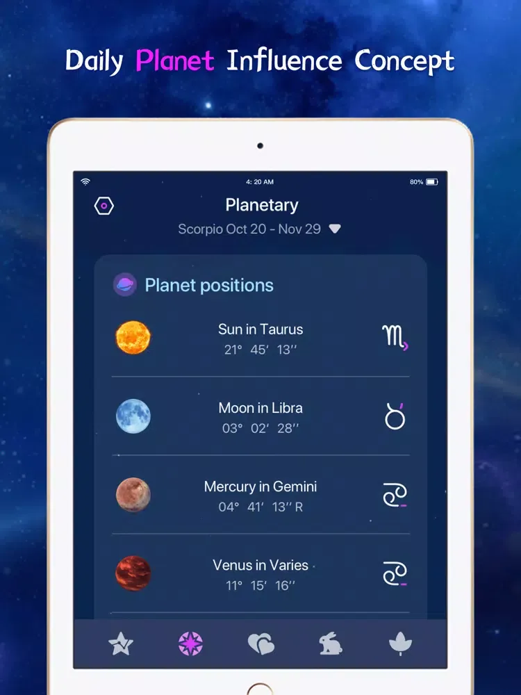 Capturas de pantalla de Daily Horoscope, Astrology Pro iPad 