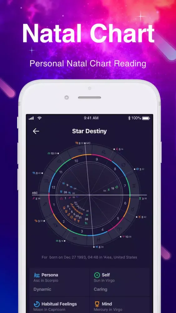 Capturas de tela do Daily Horoscope - Ask Tarot