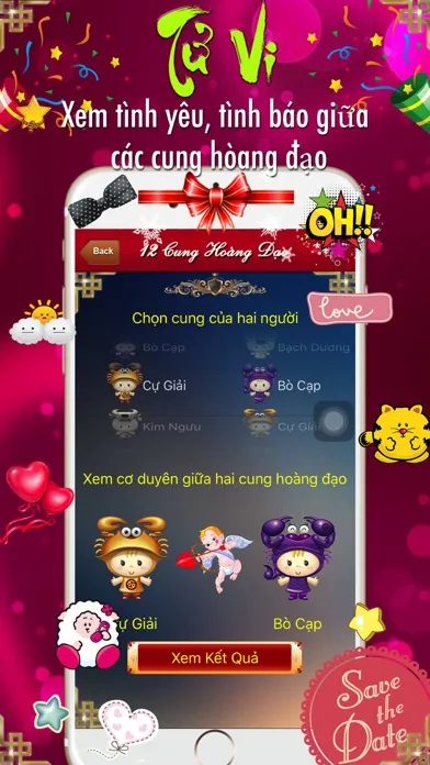 Capturas de pantalla de Xem Tử Vi 12 cung hoàng đạo - Tử vi Horoscope