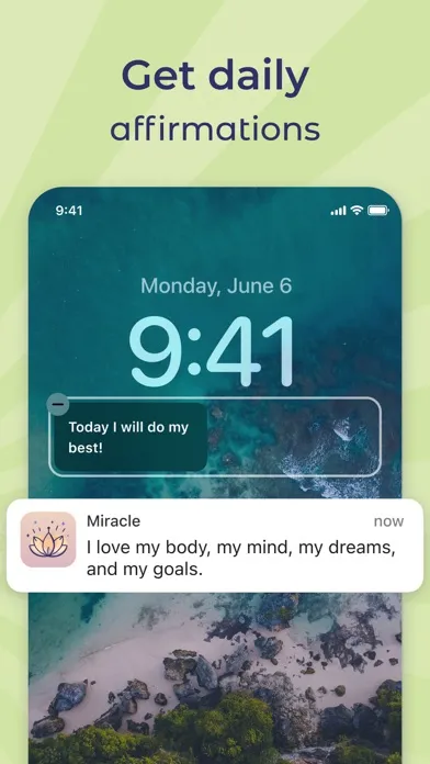 Daily Affirmations & Widgets Screenshots