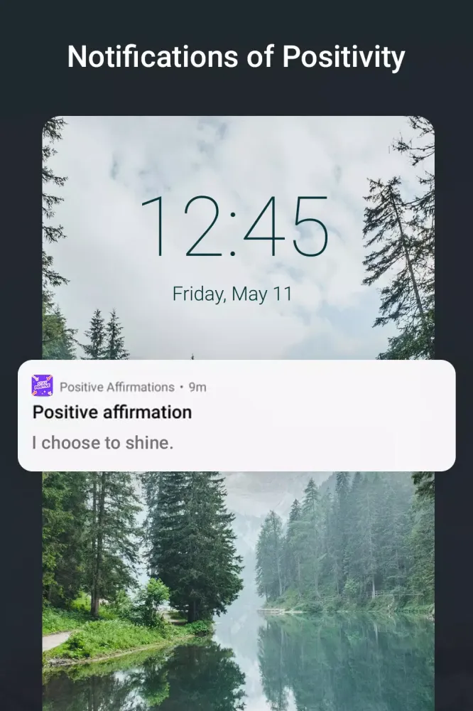 Positive Daily Affirmation App应用截图