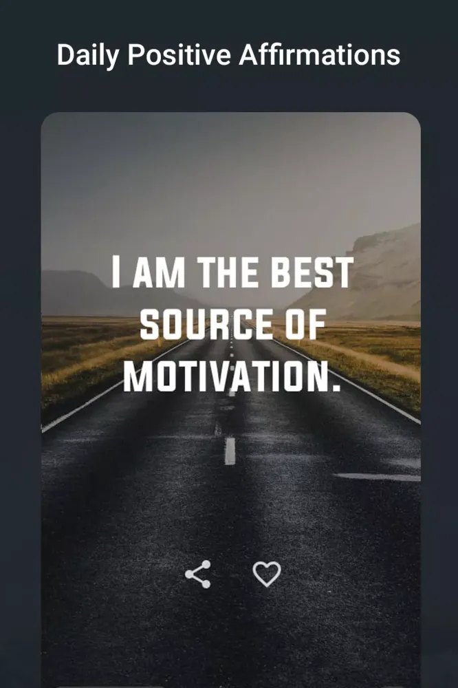 Positive Daily Affirmation App应用截图