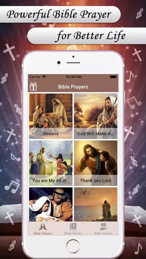 Zrzuty ekranu Bible Prayers, Verses & Quotes