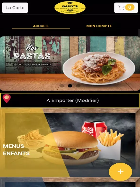 Capturas de tela do Daily s iPad 