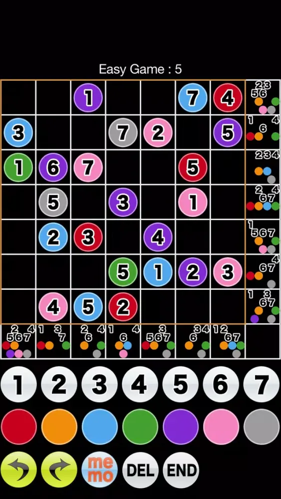 Tangkapan layar Number Place Color7 #3